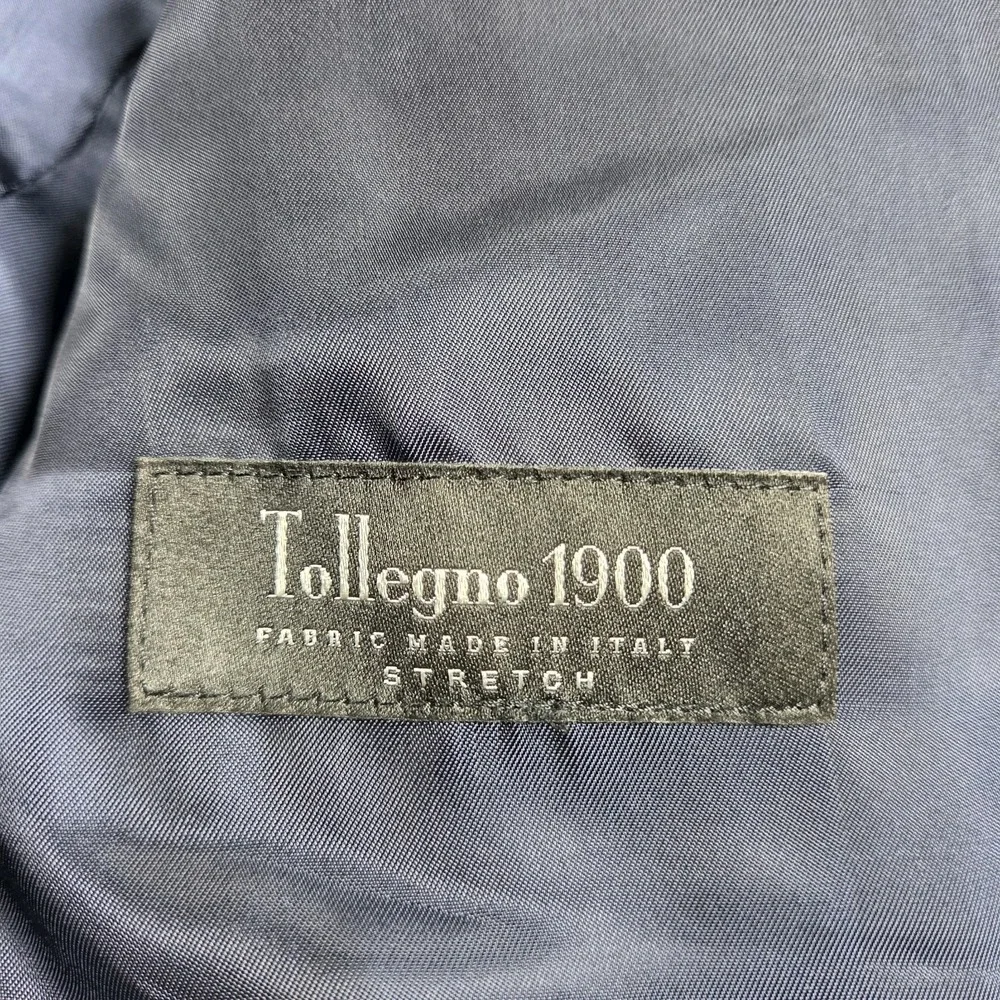 J.Crew Ludlow Blazer Mens 36R Gray Tollegno 1900 Italian Wool Stretch